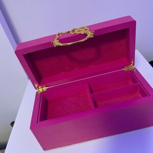 Hello kitty gold hardware jewelry box